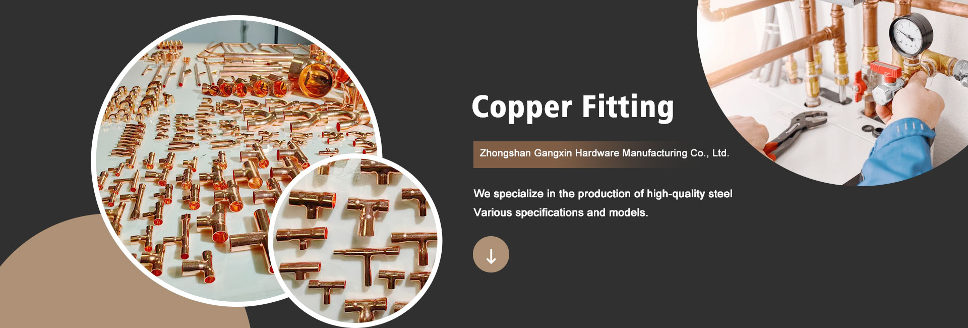 Fábrica de accesorios de cobre