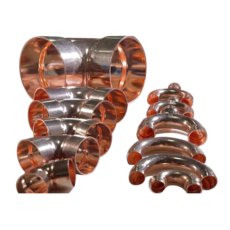 ¿Cuáles son los tipos de accesorios de cobre?